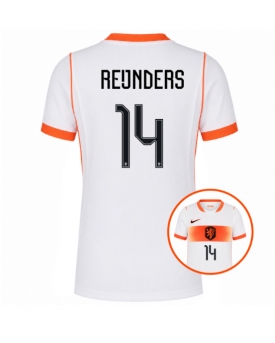 Billige Fotballdrakt Nederland Tijjani Reijnders #14 Replika Bortedrakt Dame VM 2026 Kortermet Billige Fotballdrakt Nederland Tijjani Reijnders #14 Replika Bortedrakt Dame VM 2026 Kortermet